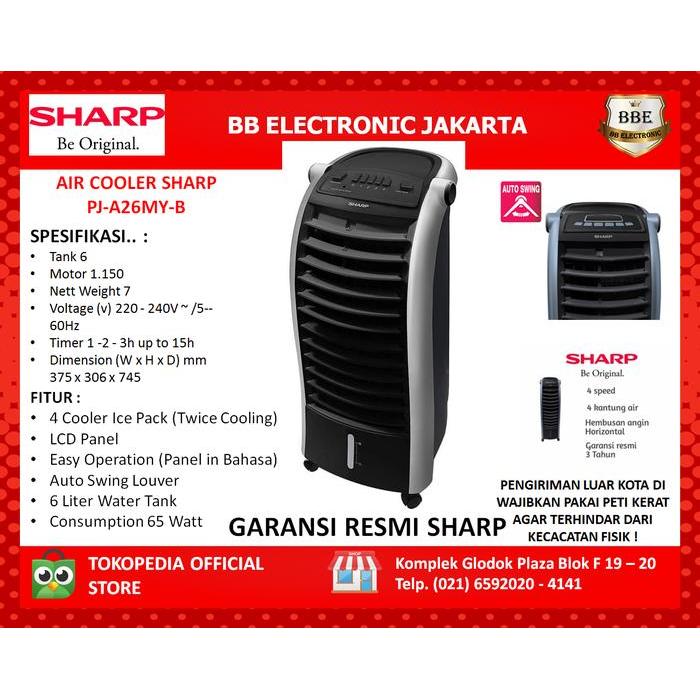AIR COOLER SHARP PJ-A26MY-B