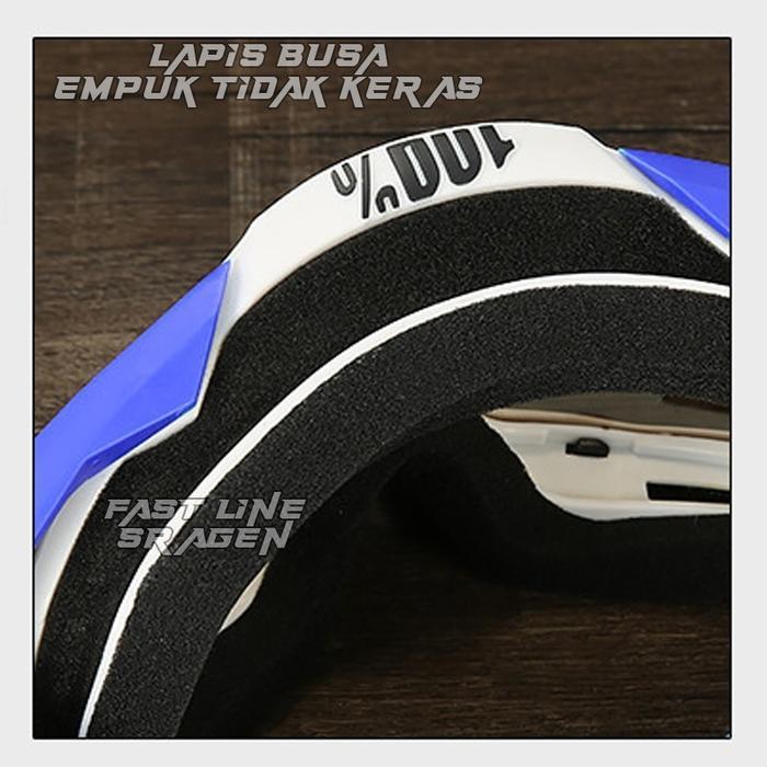 READY GOGGLE 100 PERCENT KACAMATA HELM TRAIL GOGEL MOTOCROSS MX TRABAS SUPERMOTO JPX KLX CRF ORCA