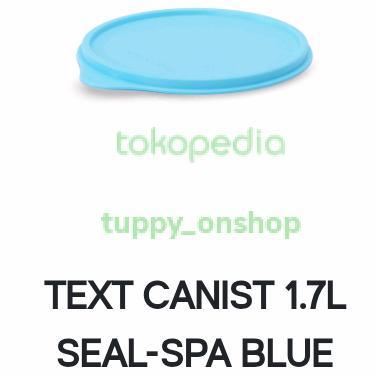 seal tupperware tutup texture canister 1.7l