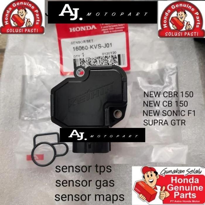 Sensor Tps Sensor Gas Throttle Body Set New Cbr 150 New Cb 150 New Sonic Supra Gtr Ori Honda Ahm