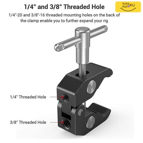 C Clamp Arm Super Clamp DSLR Camera Tripod Penjepit Kamera