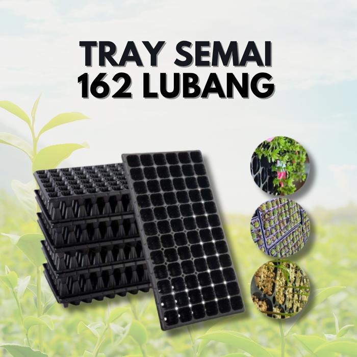 Tray Semai hidroponik 162 Lubang/Pot Tray Hidroponik 162 - Pot Semai Benih - Seedling pot Hidroponik
