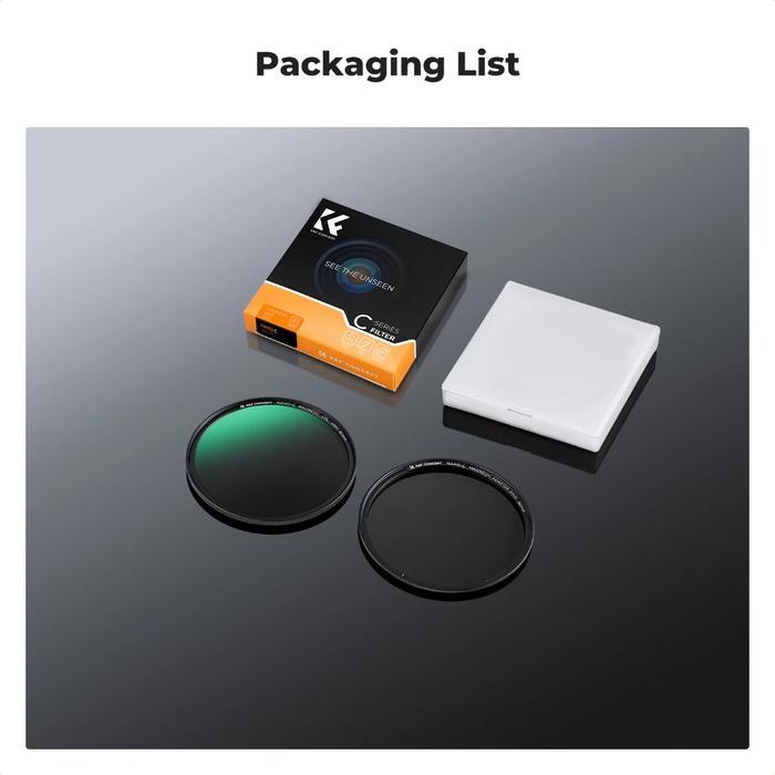 KNF CONCEPT Magnetic Filter CPL 52mm - Nano Coating C Series - Support Ulanzi Magnetic Filter