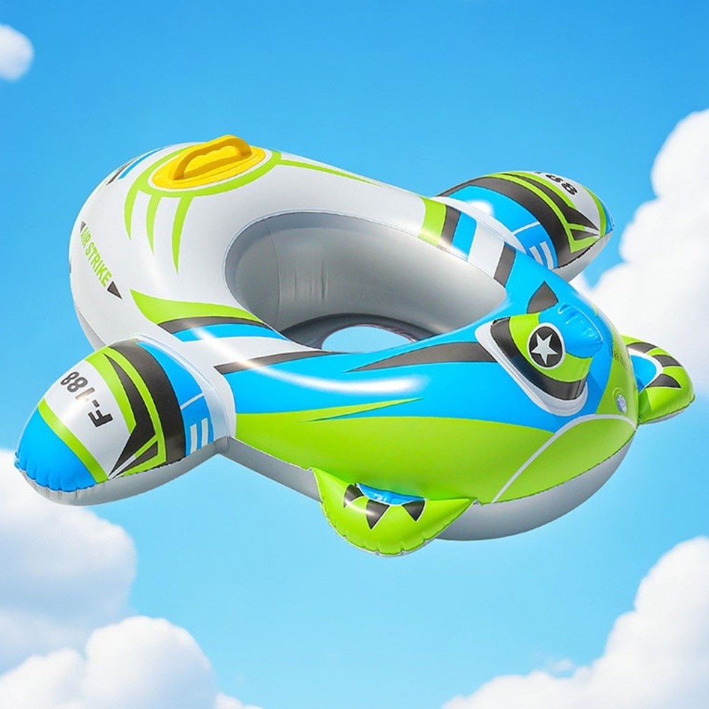 Aircraft Shape Baby Swim Ring Circle Seat Inflatable Swimming Circle Tube Design Floating Baby