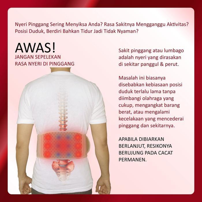 PROMO !!! JEIDO POWER WAIST size XXL Sabuk Terapi Pinggang ORIGINAL