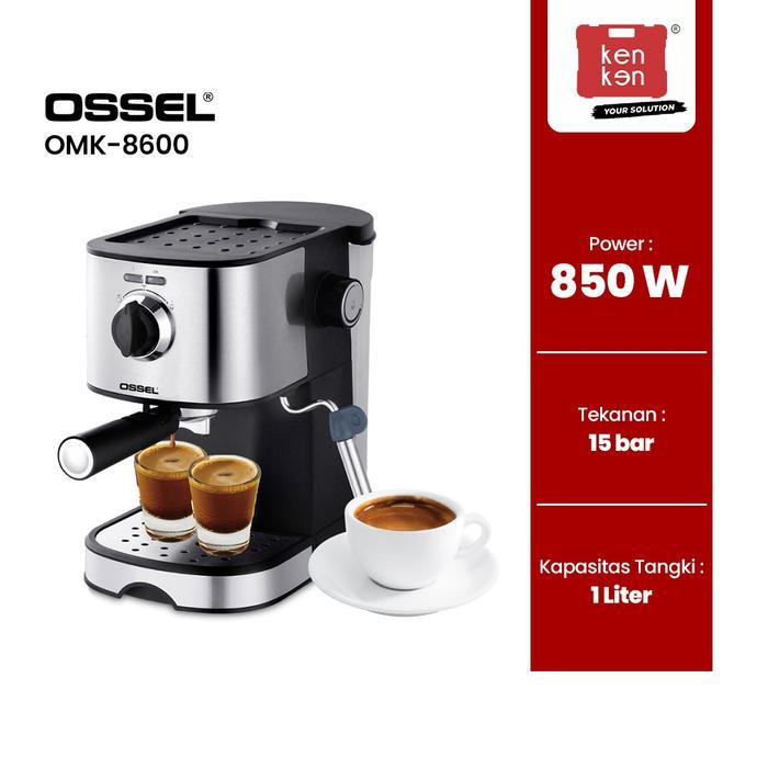 Mesin Kopi Espresso OMK-8600 New Ossel Mesin Espresso Ossel Mesin Espr