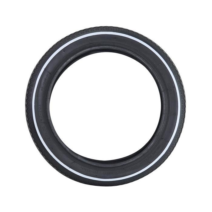 Gipsy G-PRO GS1008 Tire NO FOLDING 12 X 1.75 Ban Push Bike BLACK WHITE LINE