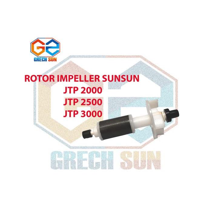 Ada Stok IMPELLER ROTOR POMPA JTP 2000 2500 3000 SPAREPART ROTOR IMPELLER