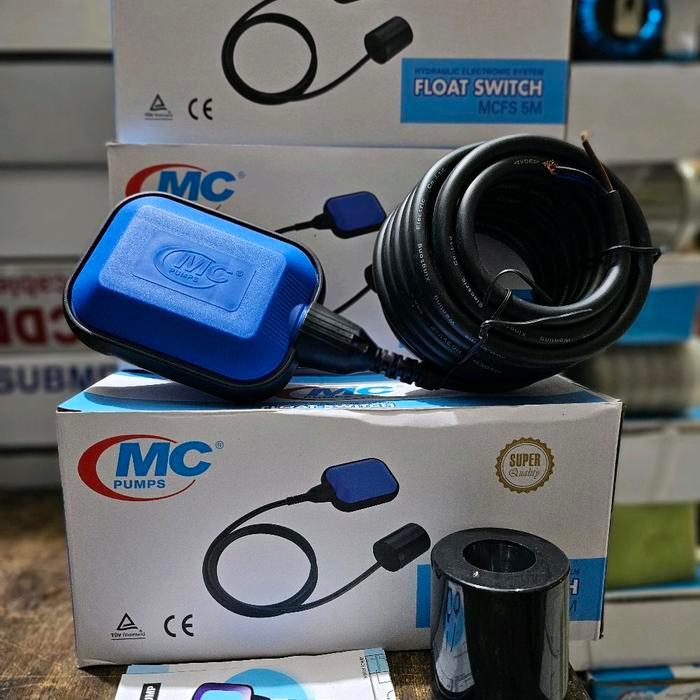 Ada Stok otomatis toren air - pelampung radar - otomatis pompa celup kabel 5 meter - float swicth