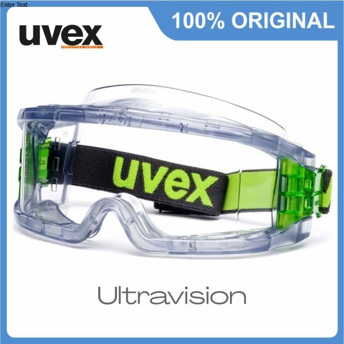 UVEX ULTRAVISION 9301-906 ORIGINAL KACAMATA ANTI FOG SAFETY GOOGLE