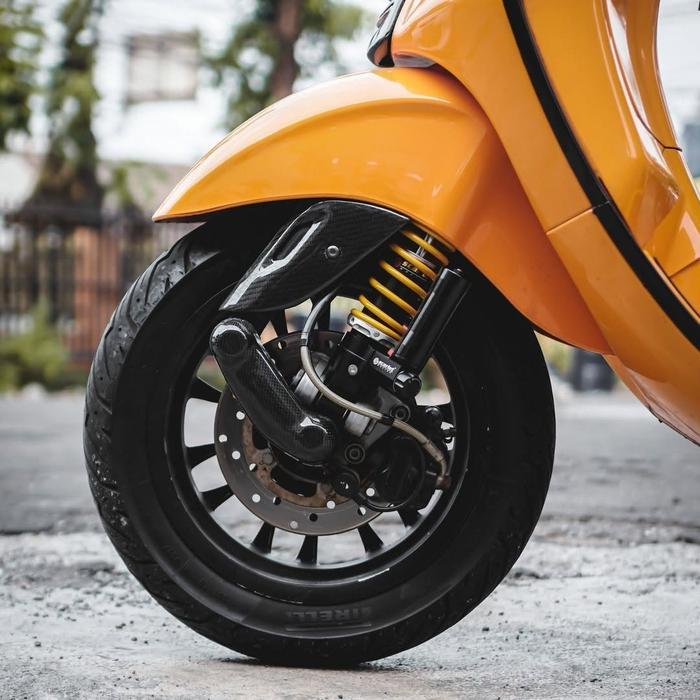 Cover Fork Carbon Kevlar Vespa Sprint 3v