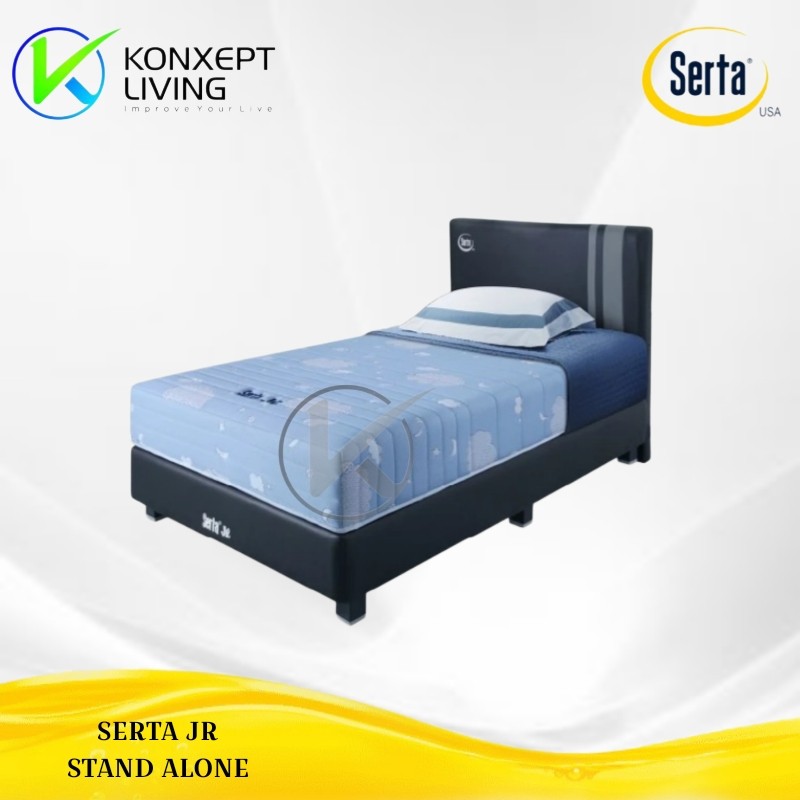 Serta JR Springbed Stand Alone Model Ukuran 120x200 Fullset