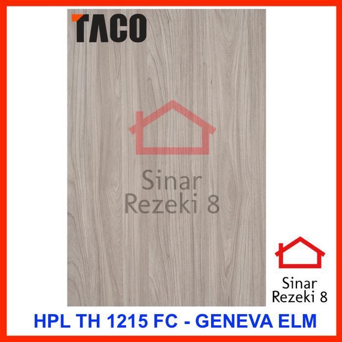 PROMO HPL TACO TH 1215 FC / Geneva Elm / Woodgrain Urat Serat Kayu Coklat