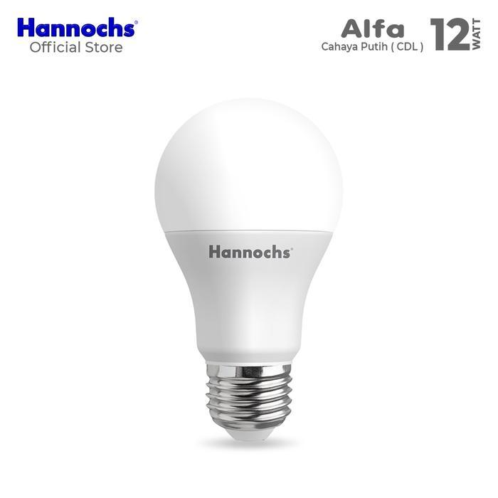 hagarest22 Hannochs Lampu LED Alfa 12 Watt Paket 4 Pcs