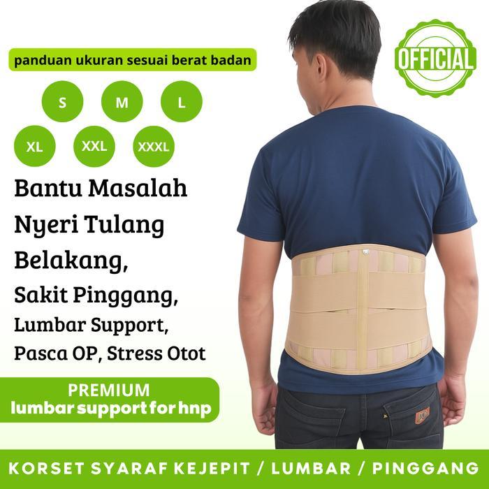 Korset Sakit Pinggang / Korset Kesehatan / Korset Nyeri Pinggang