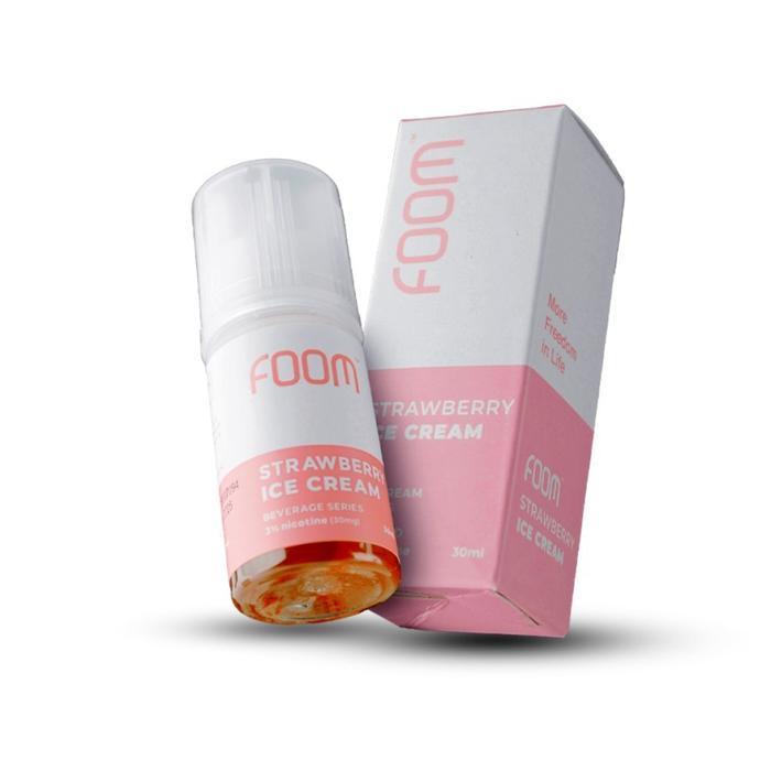 BV FOOM STRAWBERRY ICE CREAM 30ML 30MG BY FOOM LAB