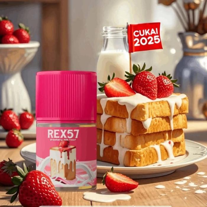 BV REX57 STRAWBERRY MILK TOAST 60ML BY HERO57 x VAPEBRAND