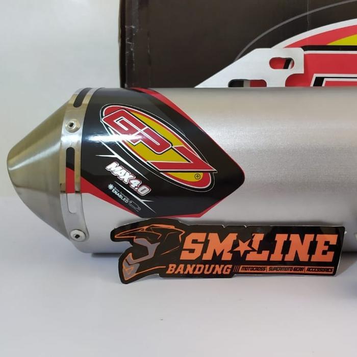 Knalpot GP7 Max 4.0 Klx Dtracker 150 bore up