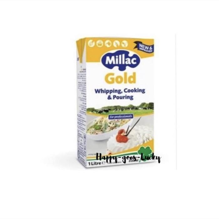 Millac Gold Whipping Cooking & Pouring Cream (Milac) Whipped Whip Tbk