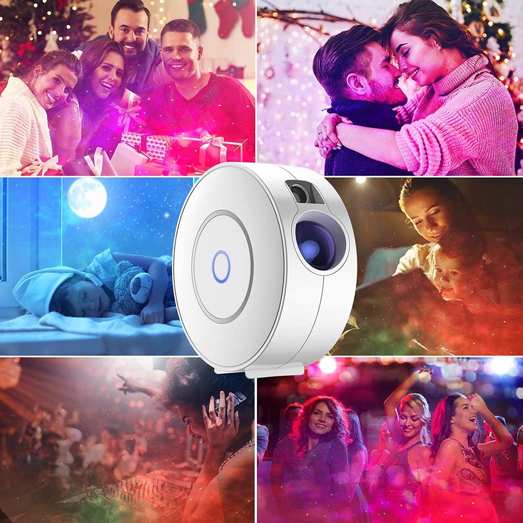 Tuya WiFi Smart Aurora Galaxy Star Projector Night Light Alexa Voice Control APP Control Star