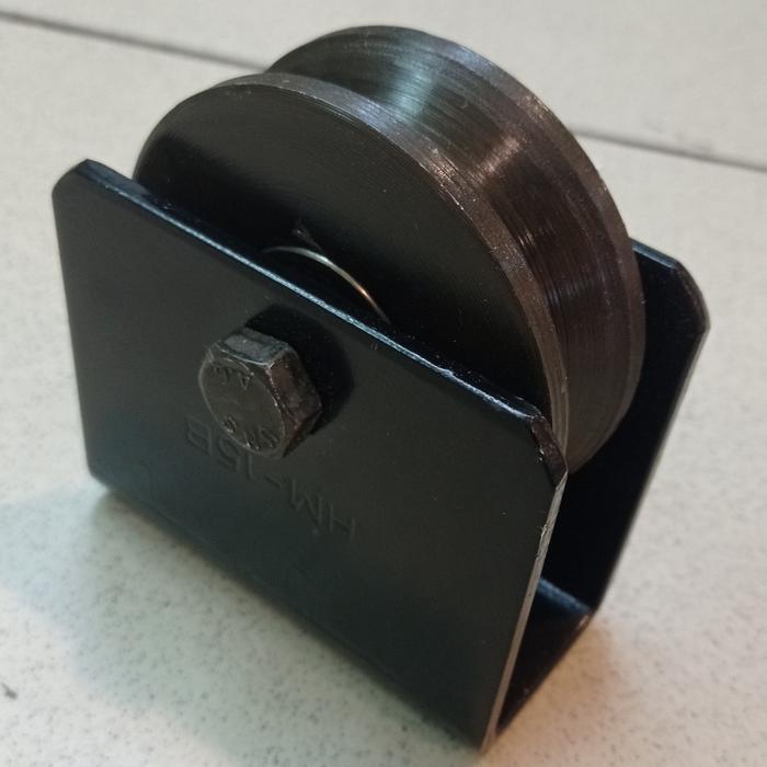Terlaris - Roda pintu gerbang /roda pagar/roda pagar besi 4 inchi /roda pagar besi 10 cm (rel siku)