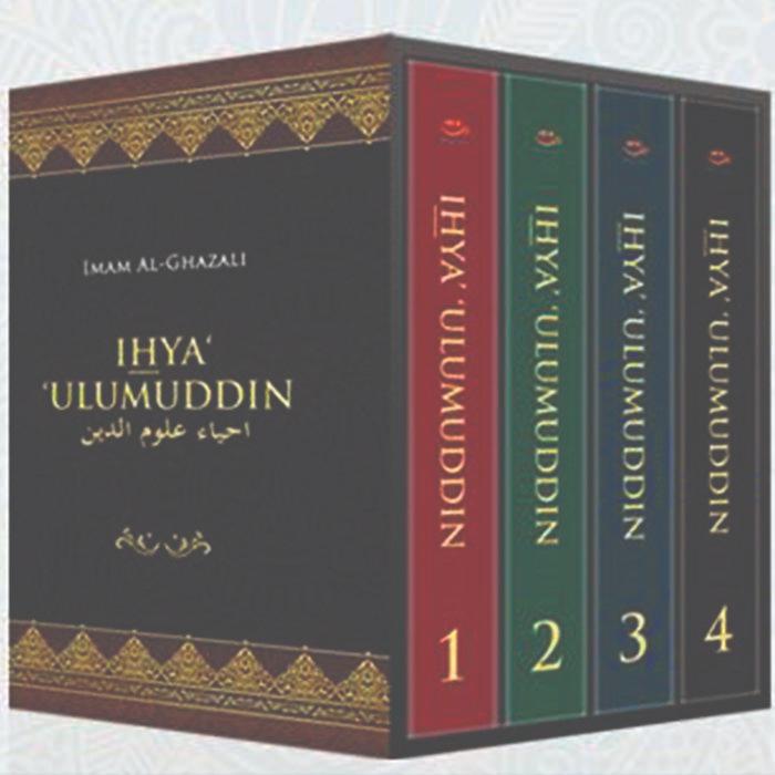Premium Kitab Ihya Ulumuddin Imam Al Ghazali - Kitab Terjemahan ( Hard Cover ) Original