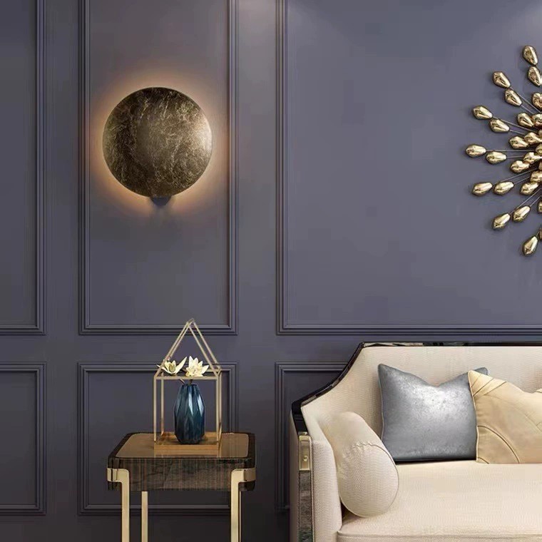 . Lederam W1 Wall Lamp Modern Moon Wall Light For Living Room Hotel Bar -