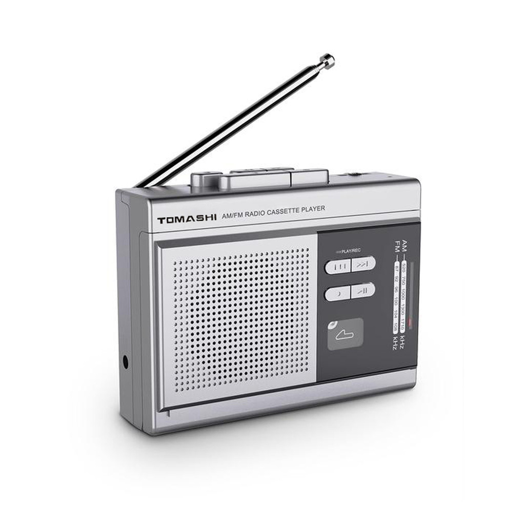 TOMASHI Portable Cassette Radio Player Walkman Recorder Tape to MP3