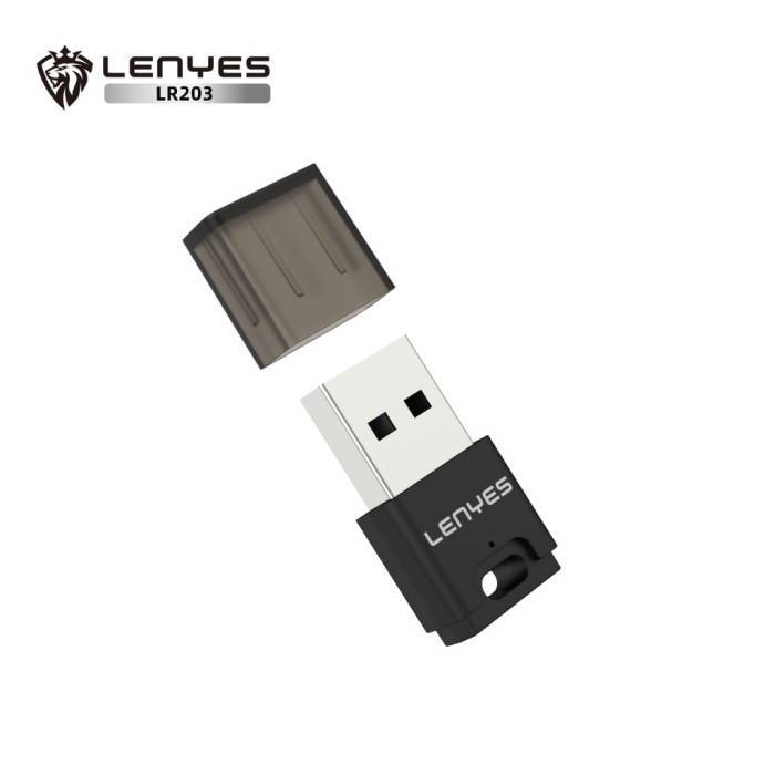 Lenyes LR202 LR203 Bluetooth Receiver USB Car Speaker Wireless Adapter