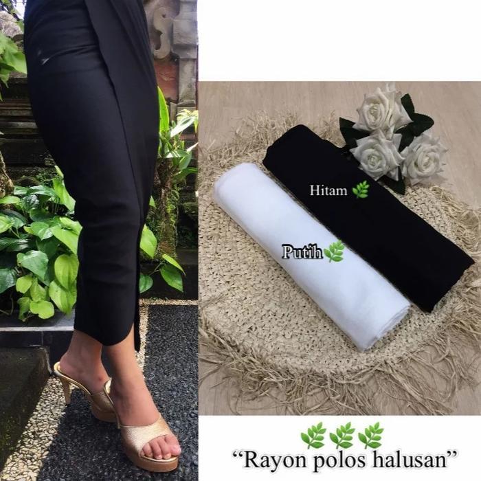 Kamen rayon lembaran polos