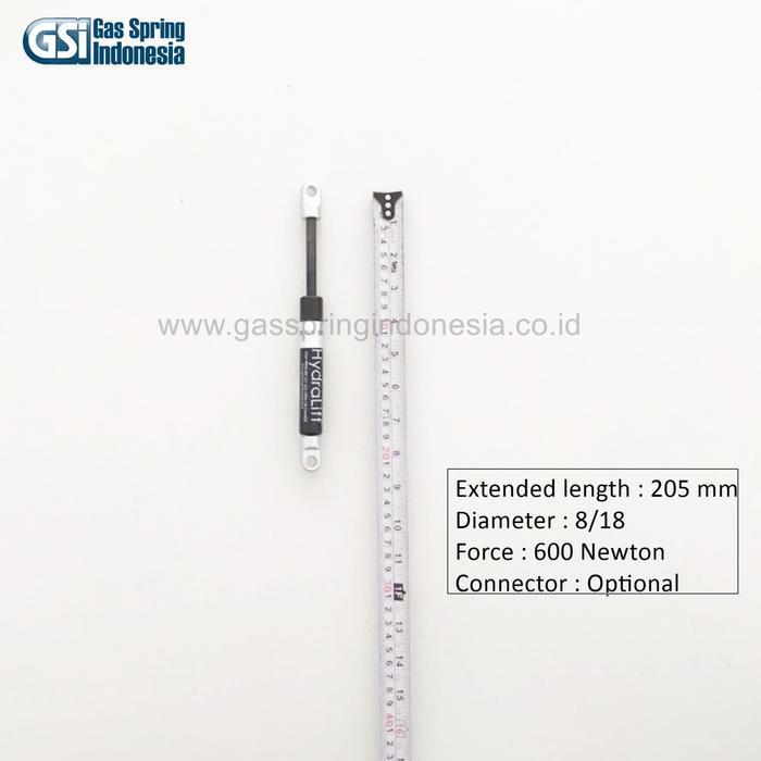 Terlaris Jual Gas Spring hidrolik 60 205 600N SALE