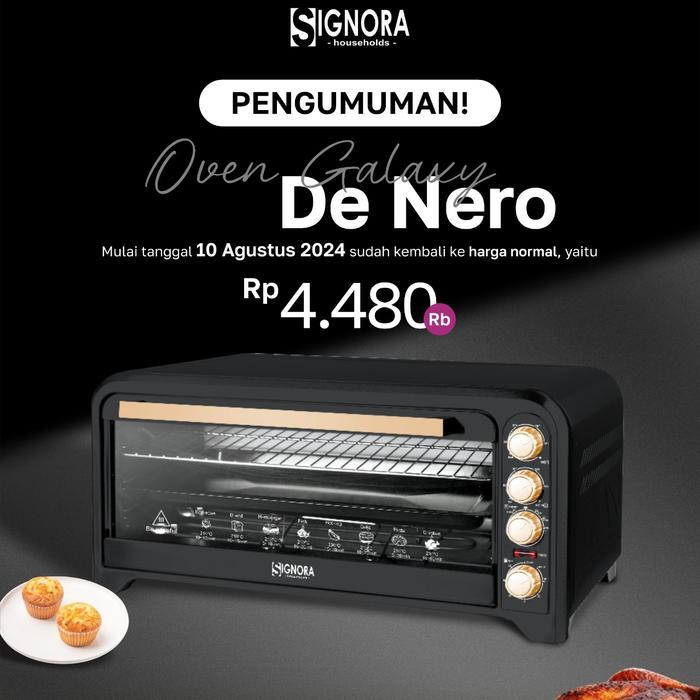 Oven Signora Galaxy DE NERO 75 Liter