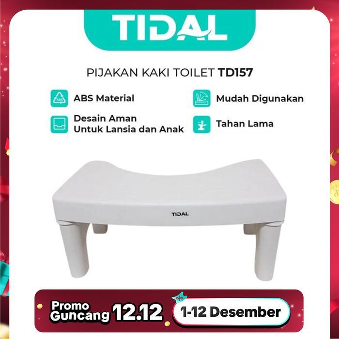 TIDAL Kursi Bangku Pijakan Kaki Toilet / Kloset Duduk Tidal TD157