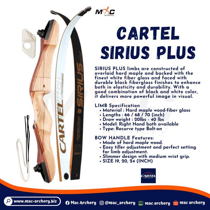 Bow Set Cartel paket busur panahan cartel bowset cartel sirius plus