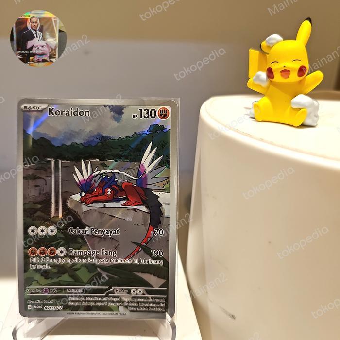 Koraidon Ar promo pokemon kartu harta berkilau 096/sv-p tcg indo