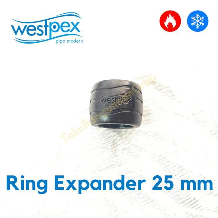 Ring pipa pex 25 mm Westpex / Ring expander Westpex pack