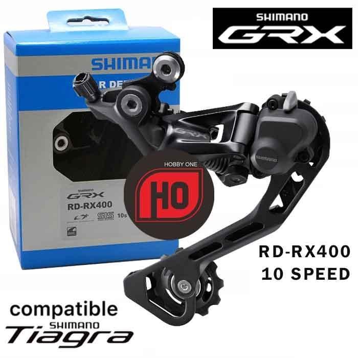 SHIMANO GRX RD-RX400 Rear Derailleur 10 Speed Shadow RD