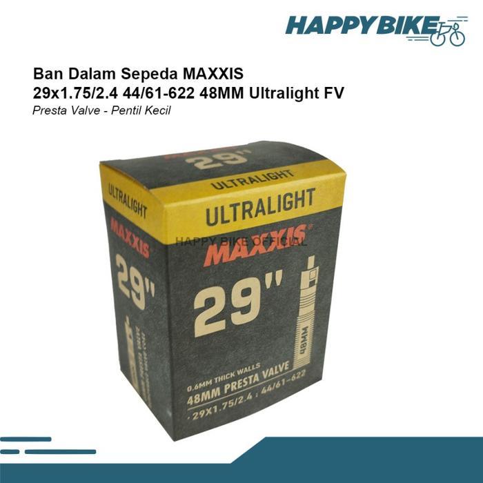 Maxxis Tube Ban Dalam Sepeda 29 X 1.75/2.4 48Mm Fv Ultralight Ban Sepeda Mtb Downhill