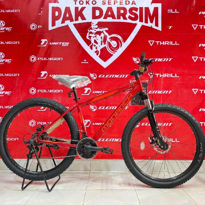 Sepeda Gunung MTB Polygon Monarch 27.5 Frame aluminium Part Shimano Ori
