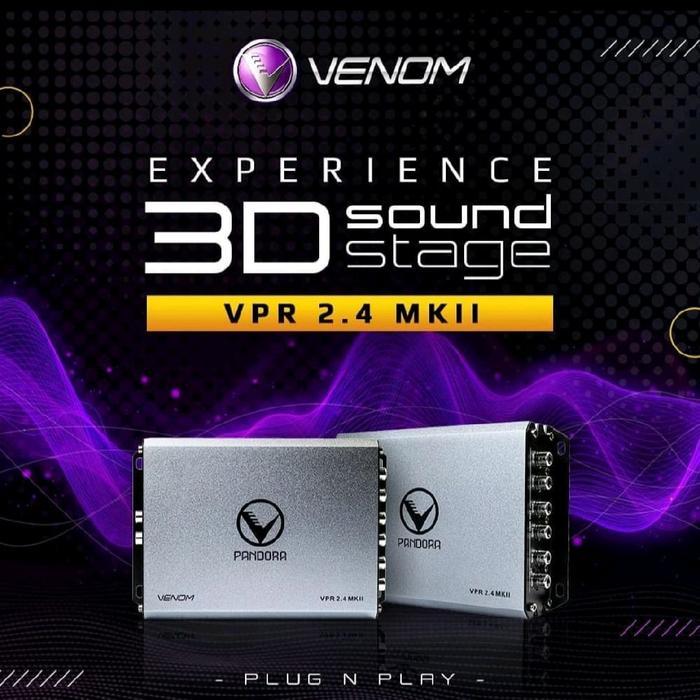 Processor venom pandora vpr 2.4 MKII dsp venom pandora vpr 2.4 MK II