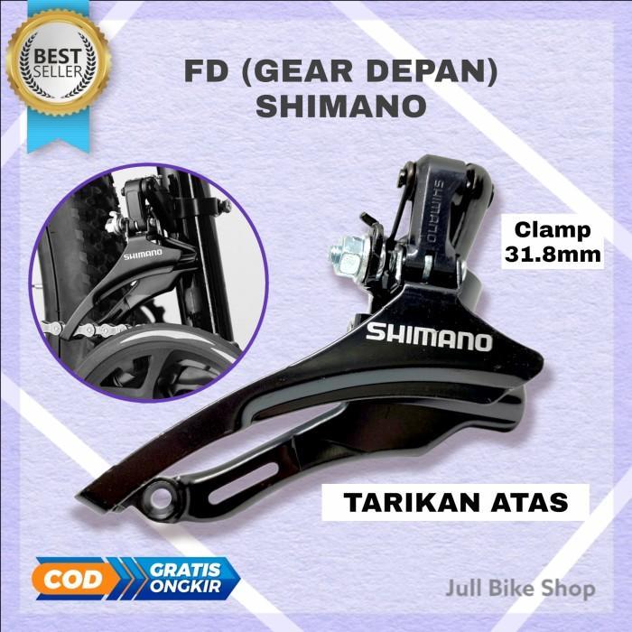 TERJAMIN FD shifter shimano 2 / 3 speed front derailleur sepeda mtb lipat dll operan depan tourney