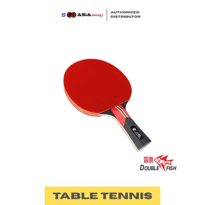 Bat Pingpong DoubleFish *3 + Cover Tenis Meja Bat Pingpong Tenis Meja 3 Star Premium