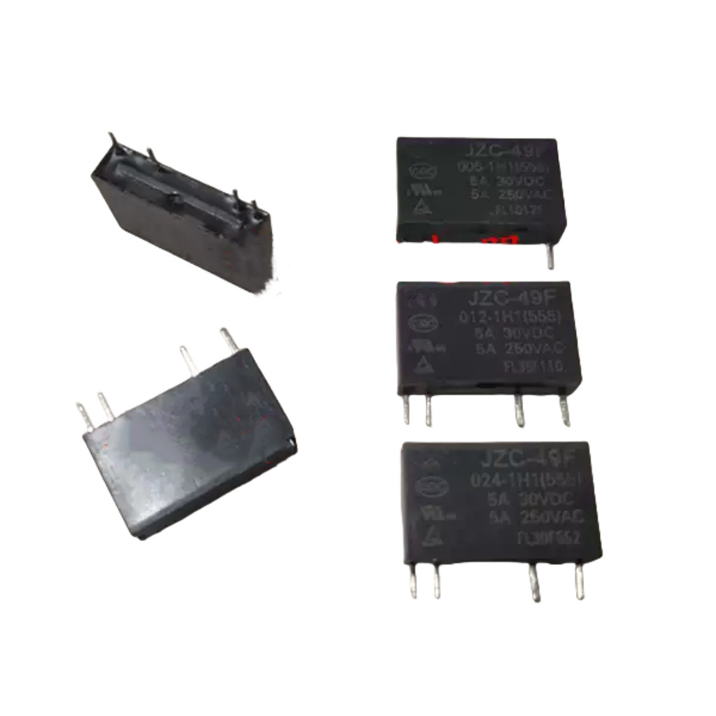 RELAY JZC-49F 024-1H1 JZC49F-012-1H1 JZC-49F 024-1H1T JZC-49F 012-1H1T 24VDC 12VDC 4PIN