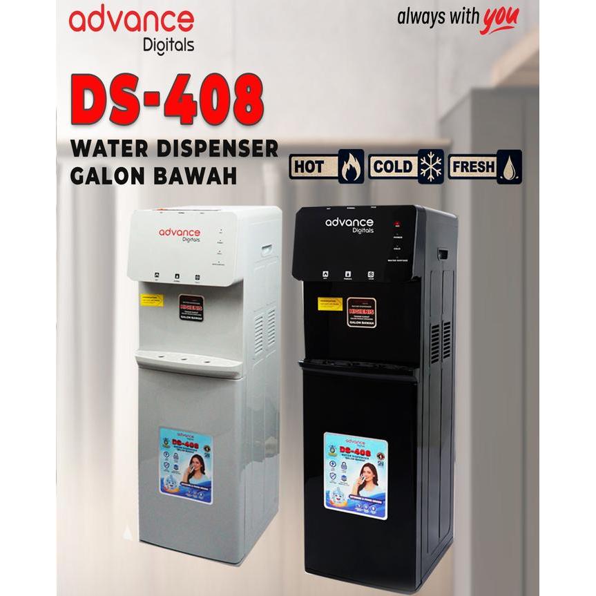 ADVANCE Dispenser Air Galon Bawah DS-408 Fungsi 3 in 1