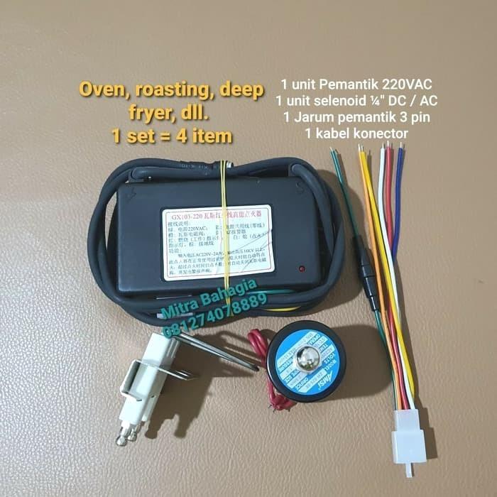 Modul Set IC Board Igniter GX103 - Set IC Board Igniter Modul Pemantik