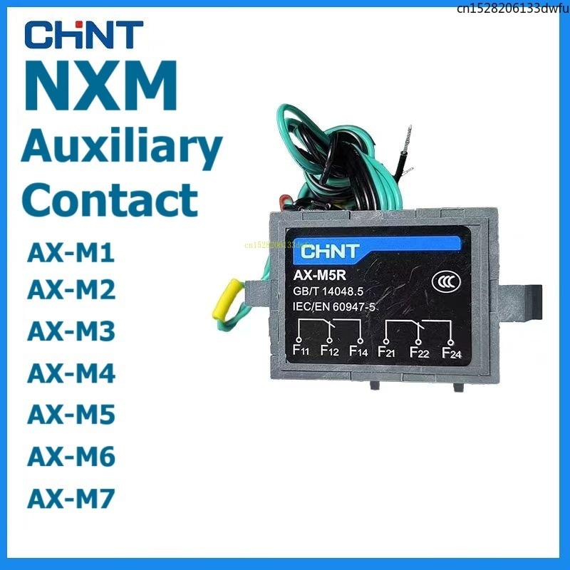CHINT ORIGINAL AUXILIARY CONTACT AX-M1 AX-M2 AX-M3 AX-M4 AX-M5 AX-M6 AX-M7 CIRCUIT BREAKER NXM
