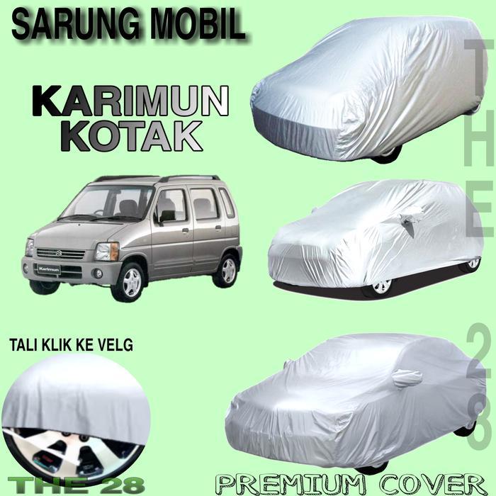 Sarung Mobil Karimun Kotak Polos Body Cover Karimun Kotak Premium