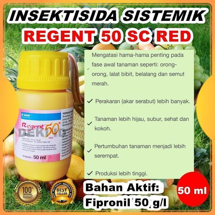 Regent 50SC Insektisida 50 ml Sistemik Plus ZPT Obat Hama Serangga