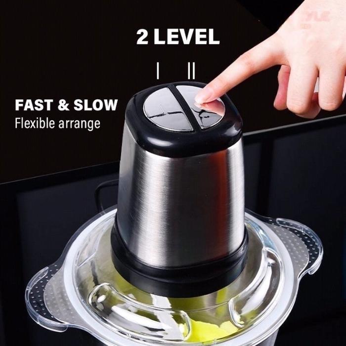 "New" Blender Daging Stainless Jumbo Chopper Blender Elektrik Penggiling