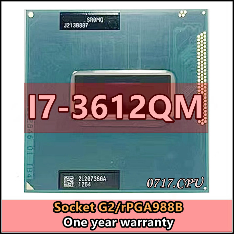 . I7-3612Qm I7 3612Qm Sr0Mq 2.1 Ghz Quad-Core Eight-Thread Cpu -